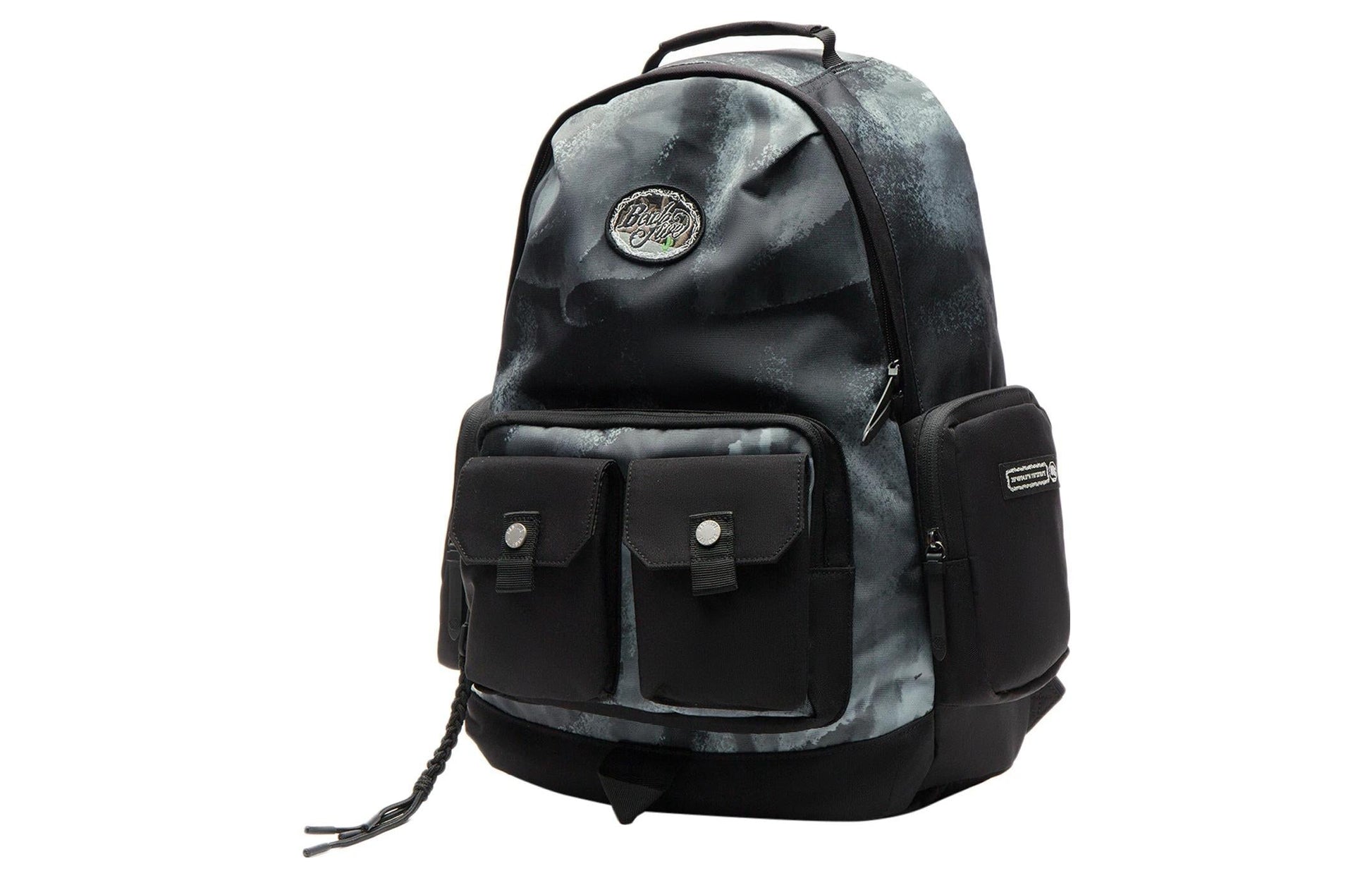 Li-Ning BadFive Logo Waterproof Backpack 'Black' ABSS163-1