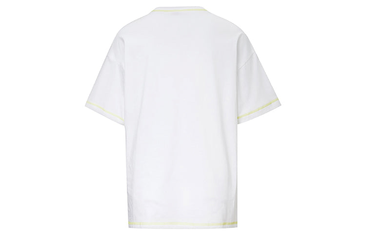 (WMNS) Converse Smile Split Graphic Short Sleeve Tee 10018923-A02