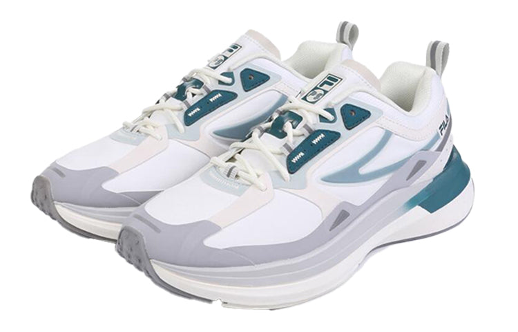 FILA Curvelet Low Top Running Shoes White/Blue/Grey 1RM01378_925