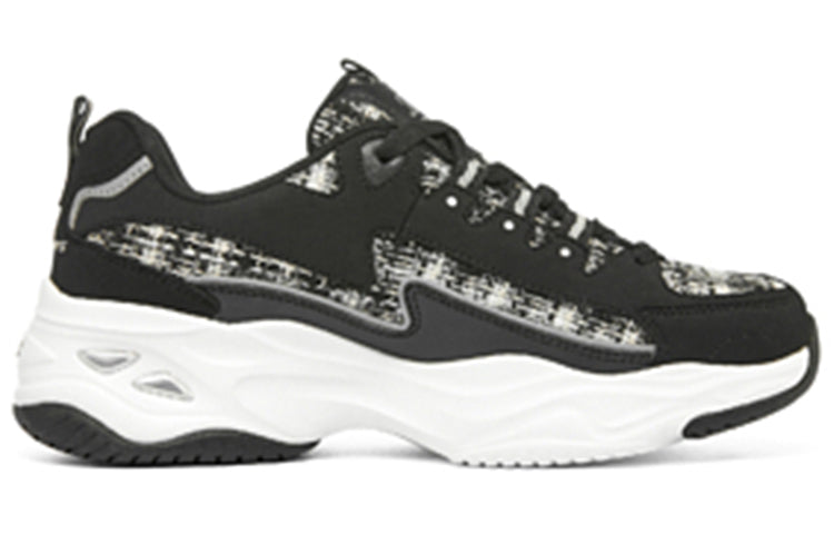 (WMNS) Skechers D'Lites 4.0 'Black White' 149913-BKMT