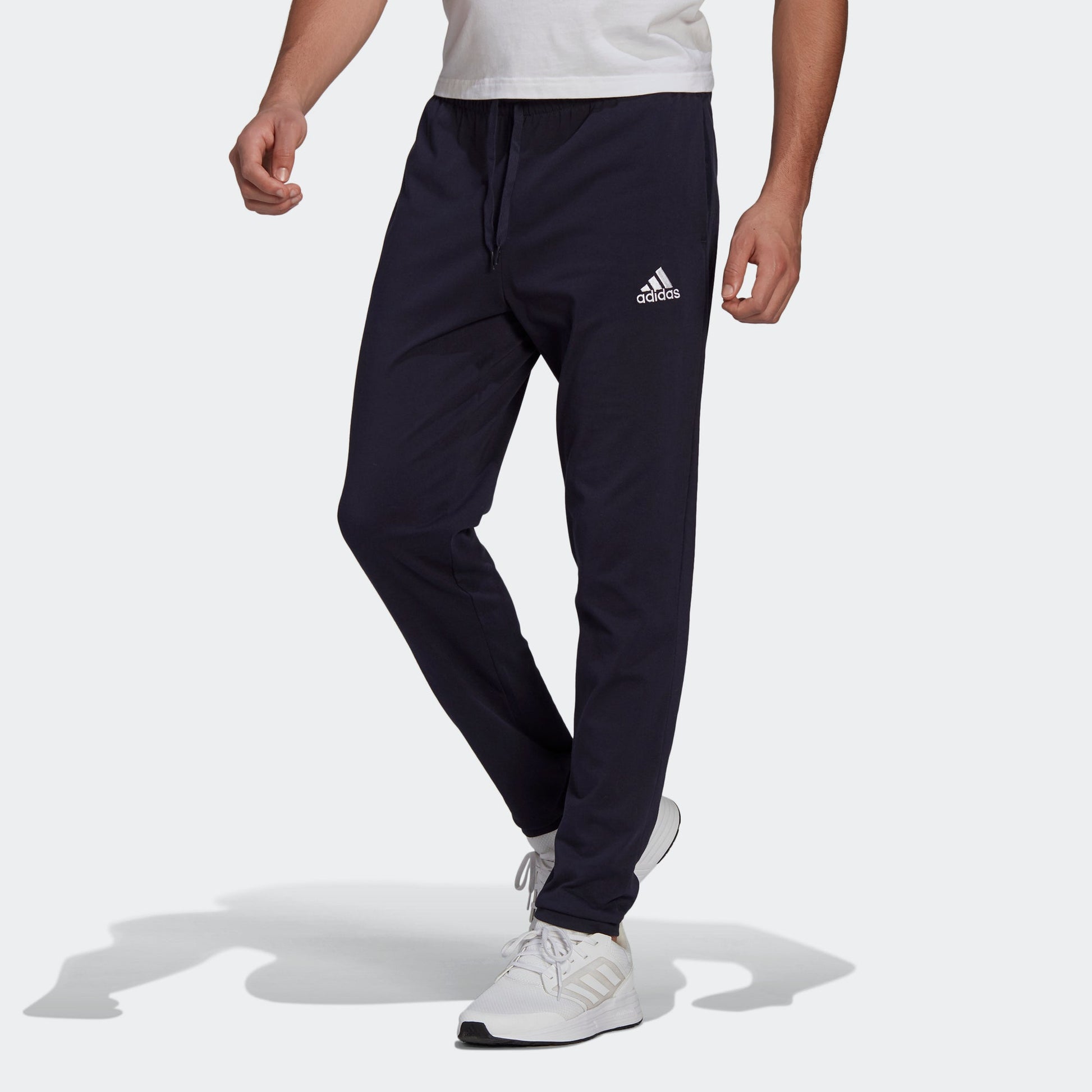 adidas M Sl Sj To Pt Casual Sports Drawstring Long Pants Blue GK9224
