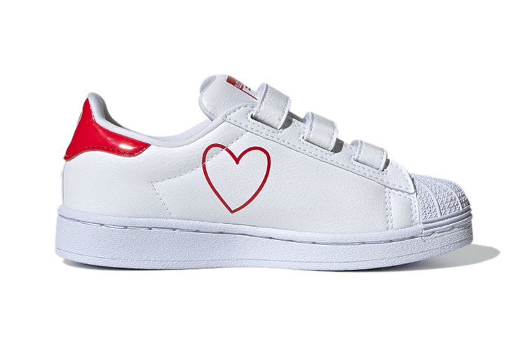 (PS) adidas originals Superstar Cf C 'White Red' FX7170