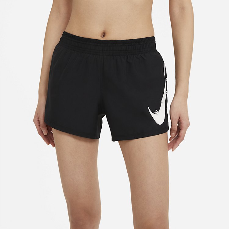 (WMNS) AS W NK SWOOSH Run Short Black CZ9316-010
