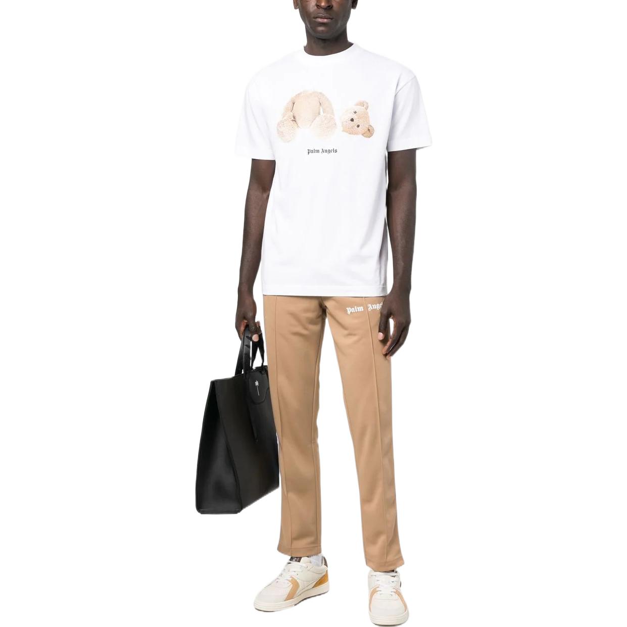 Palm Angels FW22 Kill The Bear T-Shirt 'White Brown' PMAA001C99JER0140160