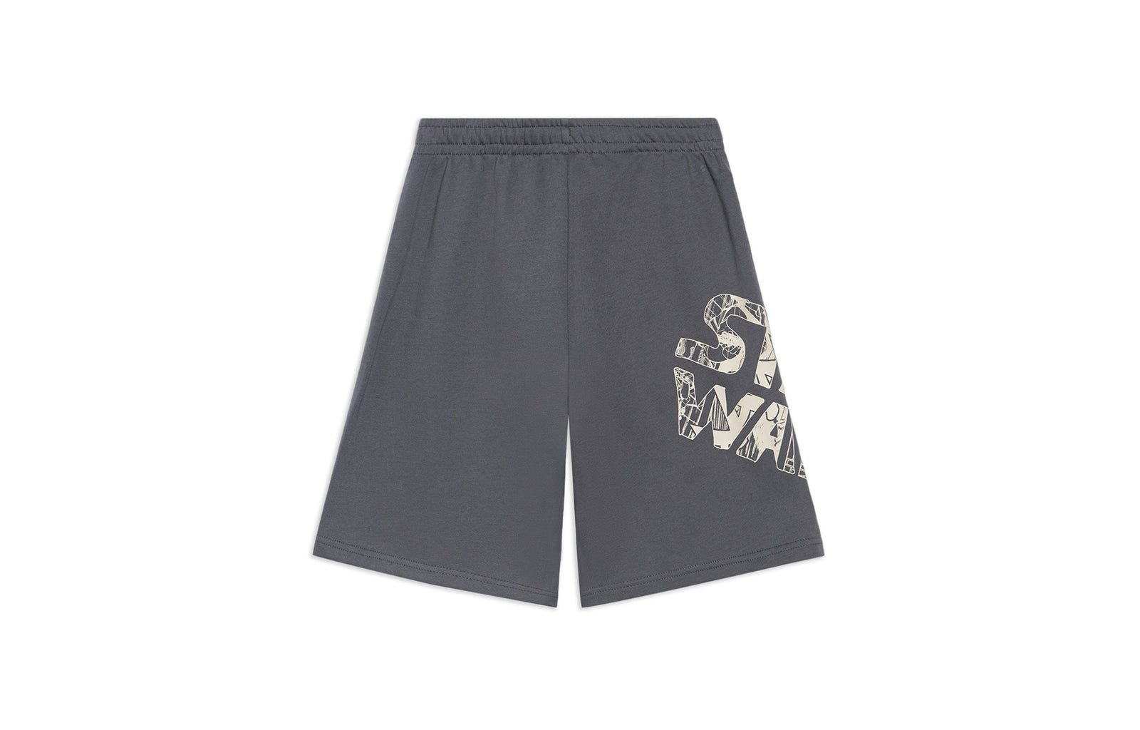 Li-Ning x Star Wars Graphic Shorts 'Storm Grey' AKSS499-3