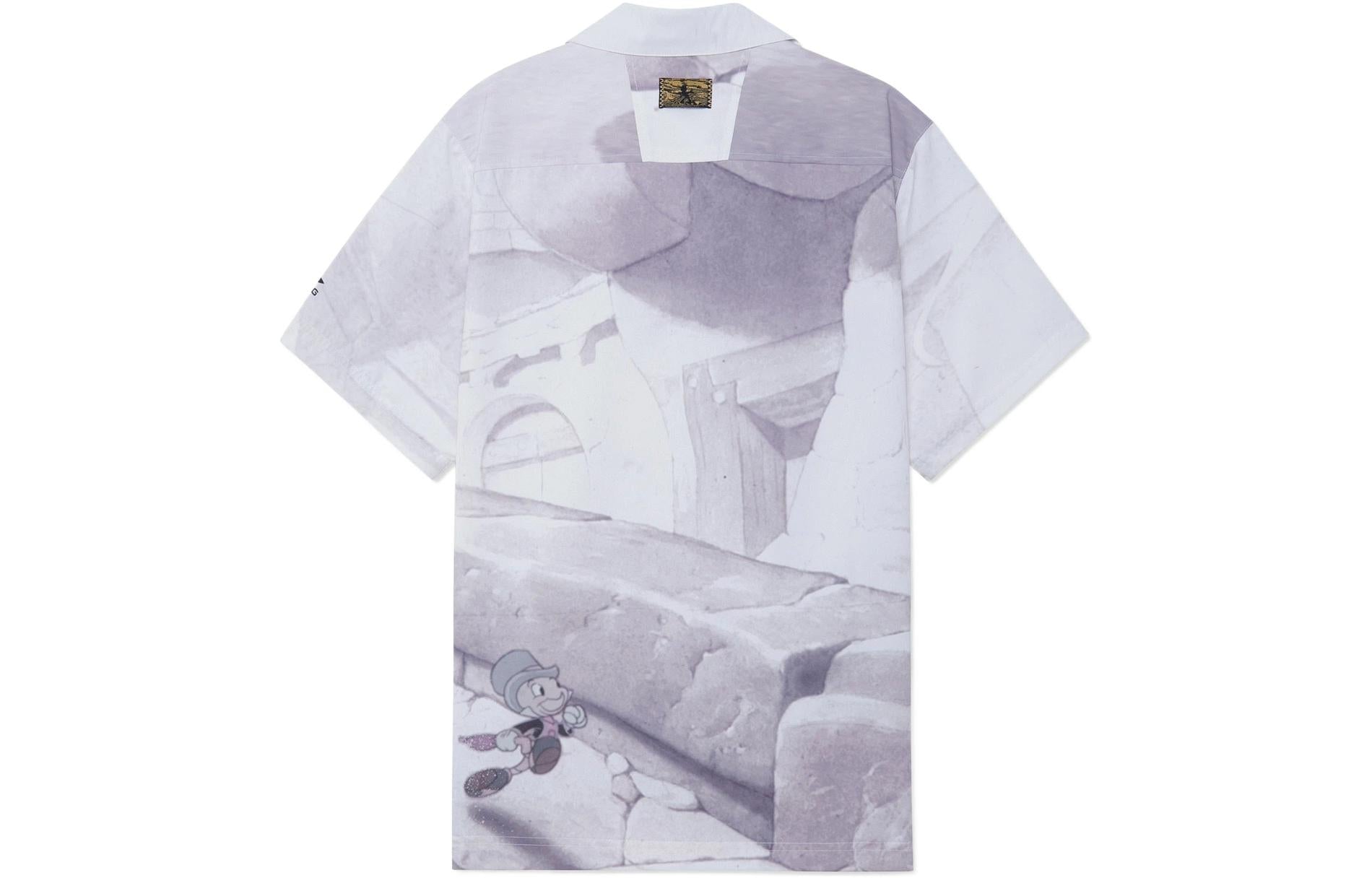 Li-Ning x Disney Pinocchio Graphic Shirt 'Grey' ASHS431-1
