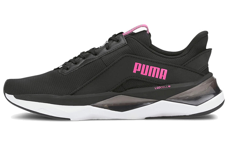 (WMNS) PUMA Lqdcell Shatter XT Geo Low Running Shoes Black/Pink 193684-01