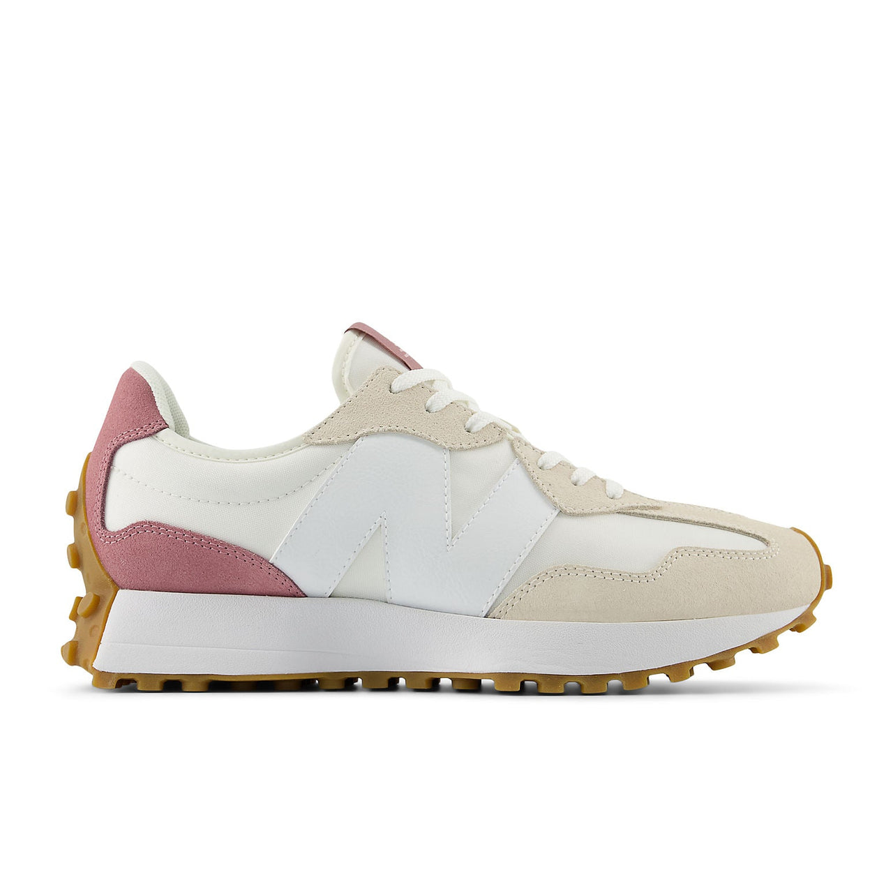 (WMNS) New Balance 327 Shoes 'White Pink' WS327FSR