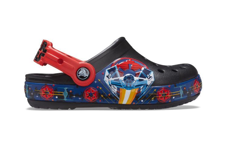 (GS) Crocs Fun Lab Darth Vader Clogs 'Black Blue Red' 207189-001