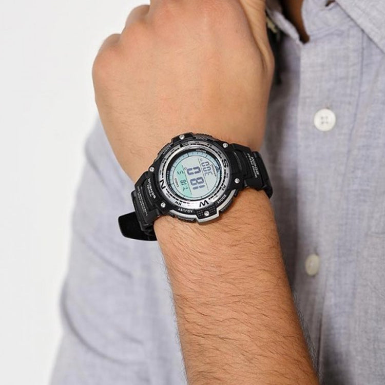 CASIO OUTGEAR Series Wrist Black Sports Black Strap Black Digital SGW-100-1