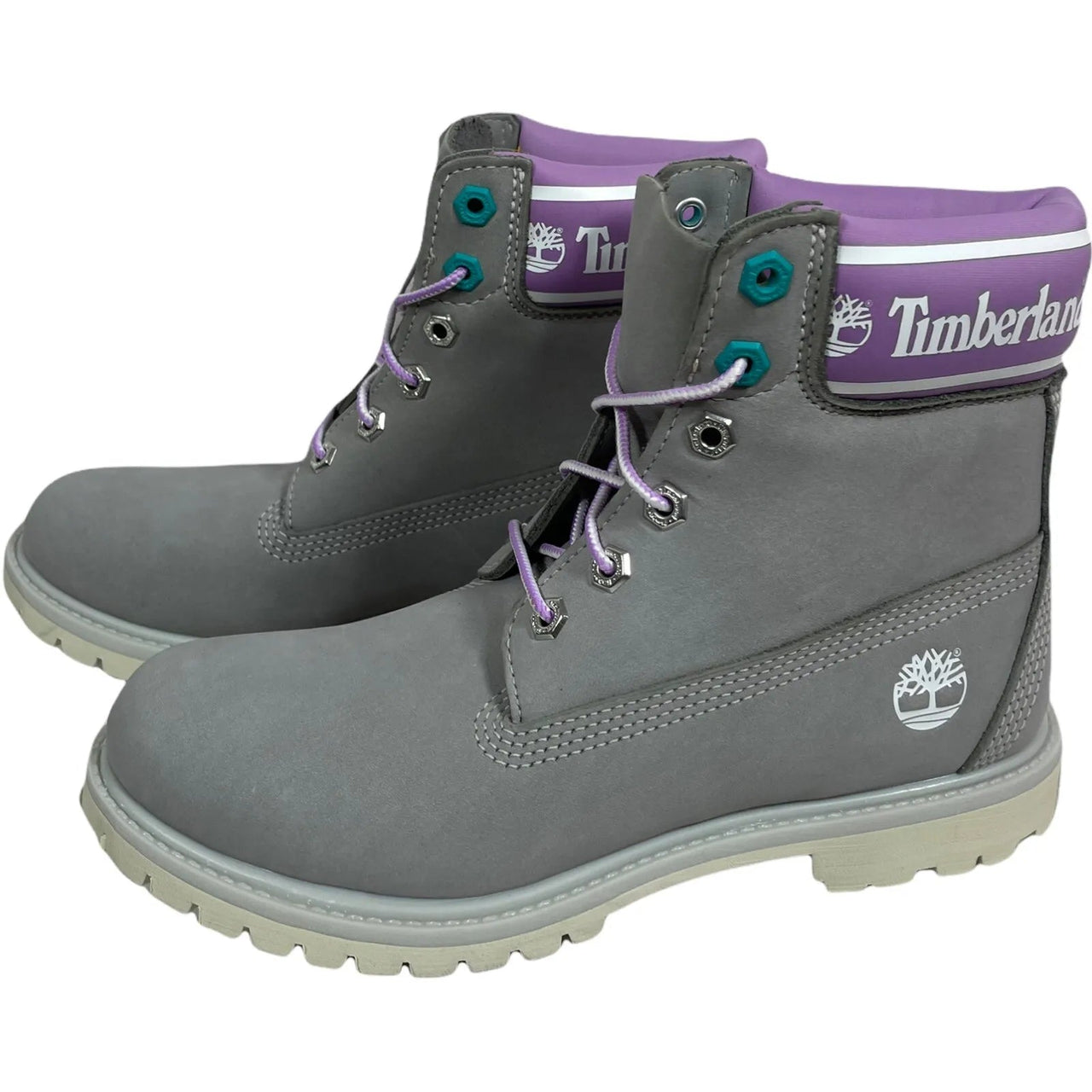 (WMNS) Timberland 6 Inch Premium Waterproof Boots 'Medium Grey Nubuck' A41D6