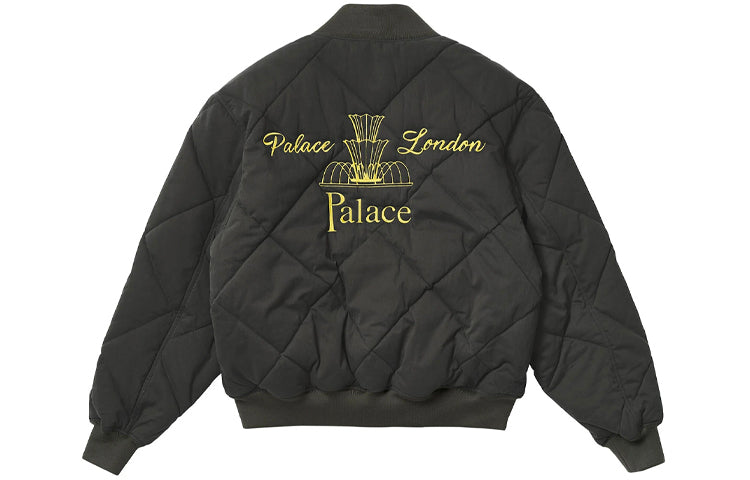 PALACE London Diamond With Down Feather Jacket Unisex Black P19JK162