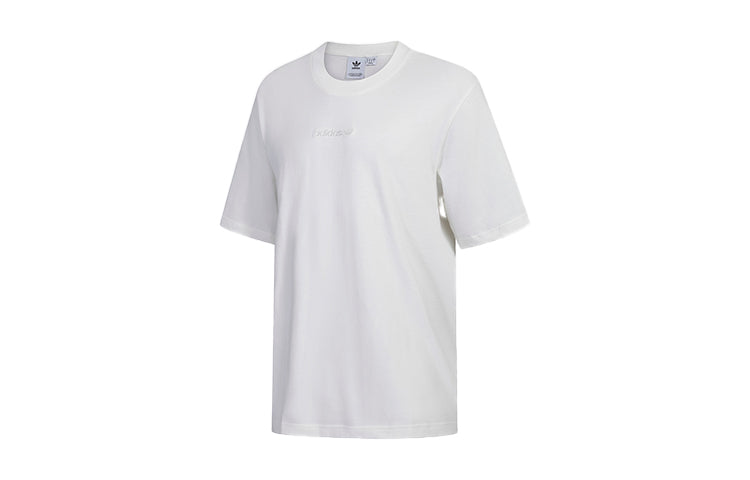adidas originals Embroidered Logo Short Sleeve White GL6149