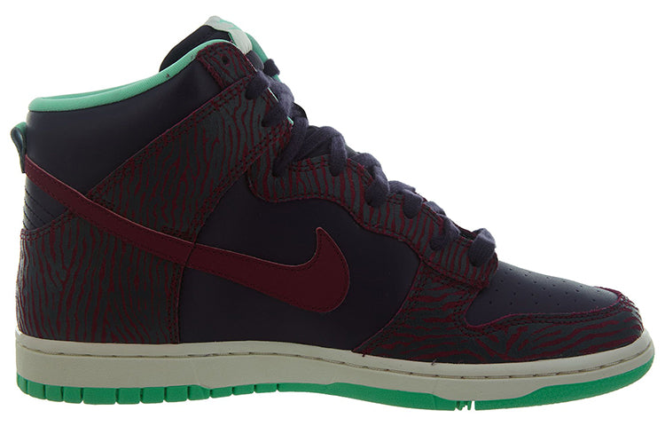 (WMNS) Nike Dunk High Skinny Print 'Purple Dynasty' 543242-500