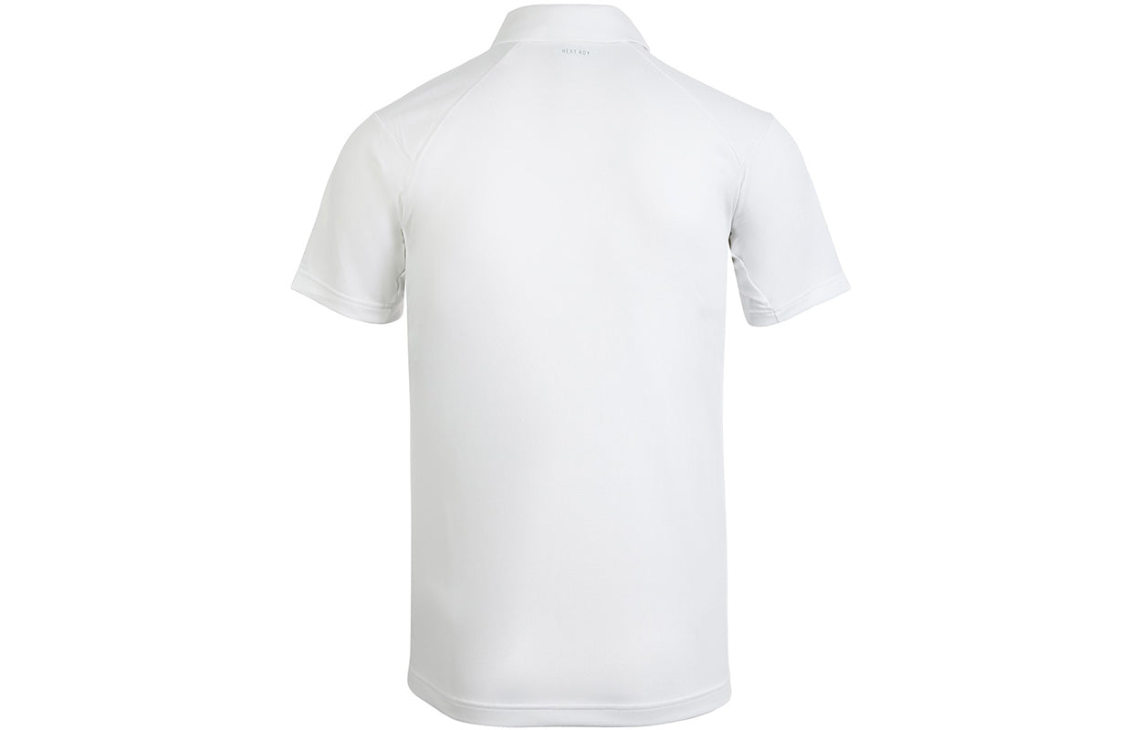 adidas H.rdy Polo Tennis Sports Training Breathable Short Sleeve Polo Shirt White GL5813