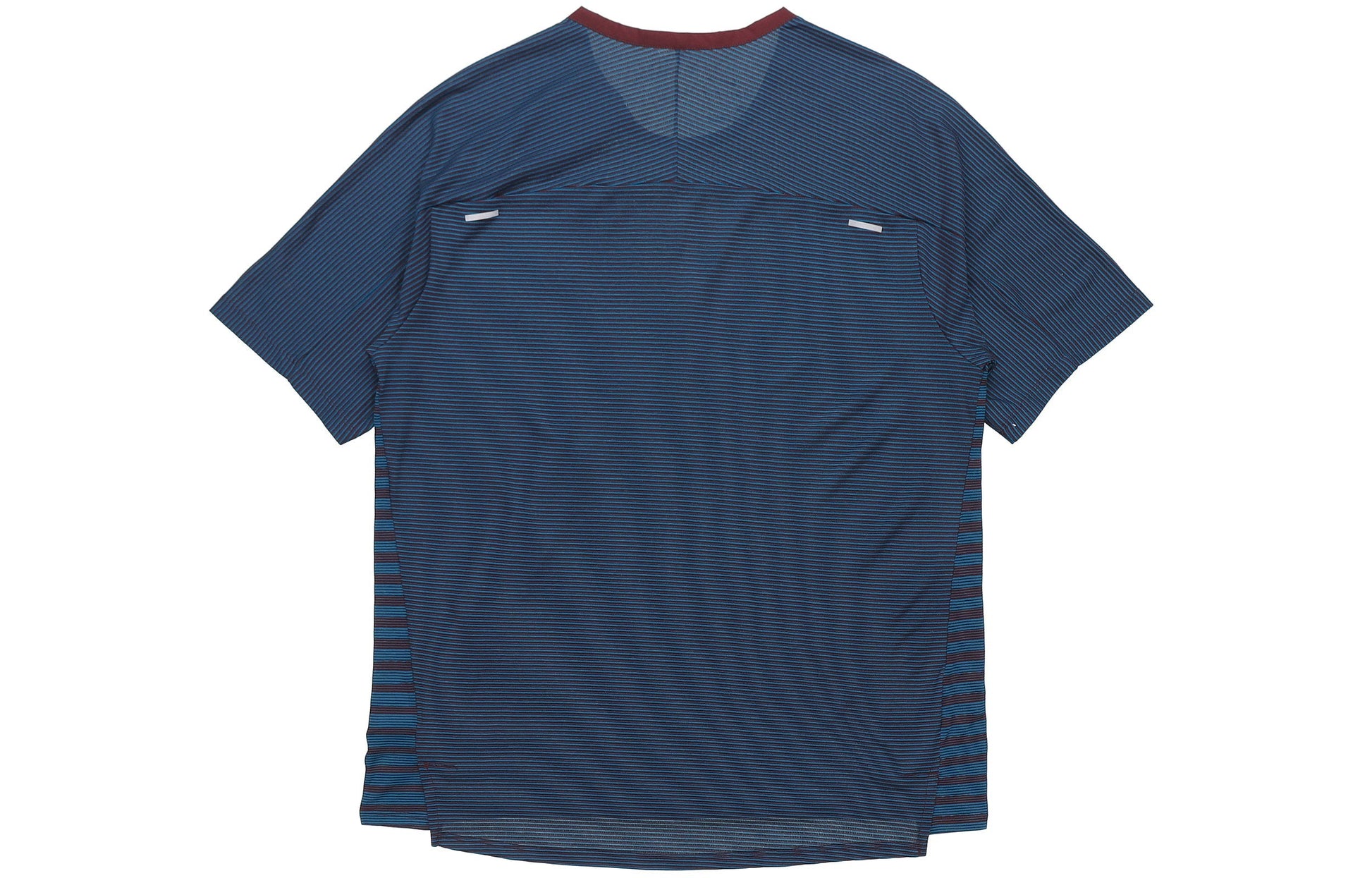 Nike TechKnit Future Fast Running Round Neck Short Sleeve 'Brownred Dark Green Black' CU6057-681