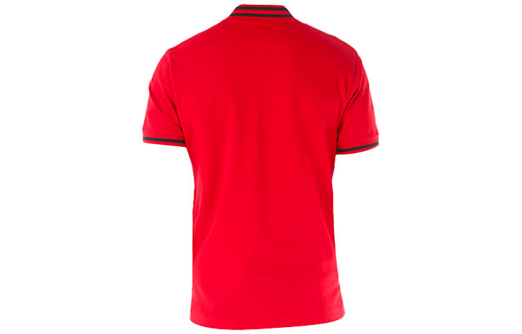 Gucci SS21 lapel Printing Short Sleeve Polo Shirt Red 431309-X5B55-6140