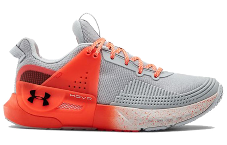(WMNS) Under Armour Hovr Apex Running Shoes Grey/Orange 3022209-102