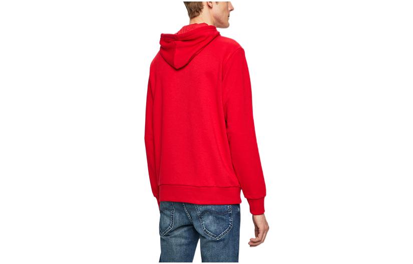 Converse Star Chevron Embroidered Pullover Sweatshirt Asia Sizing 'Red' 10008926-A05