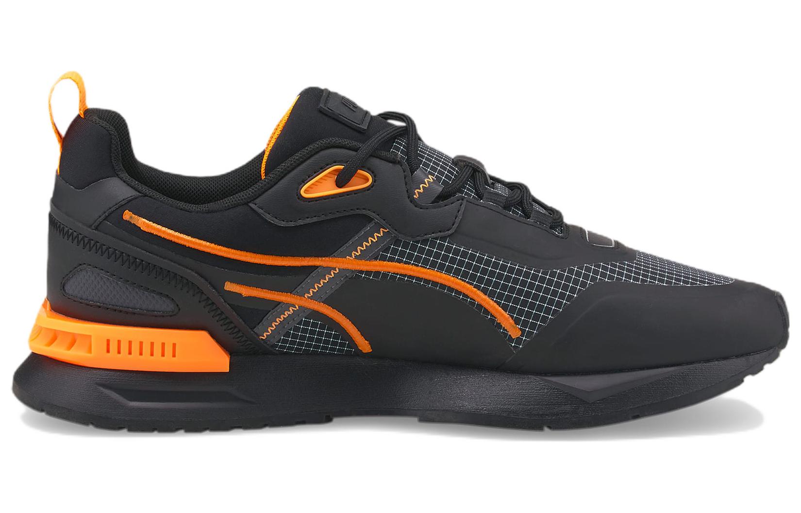 PUMA Mirage Tech Ripstop 'Black Orange' 381673-01