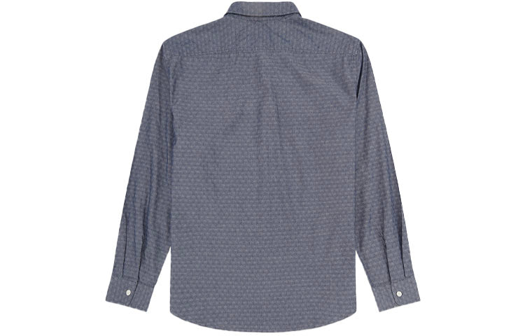 Men's Levis Lapel Loose Gray Shirt 14249-0007