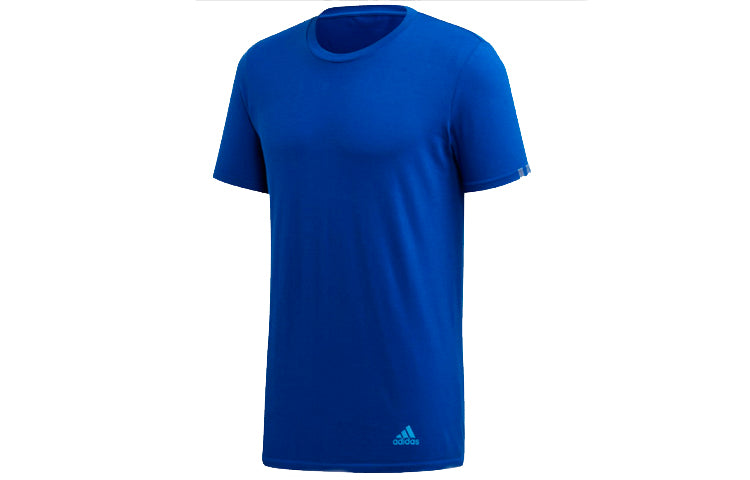 adidas Running Sports Short Sleeve Blue DZ1813