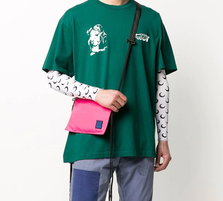 Off-White Kiss 21 Logo Printing Loose Fit Short Sleeve Green OMAA038E20JER0085701