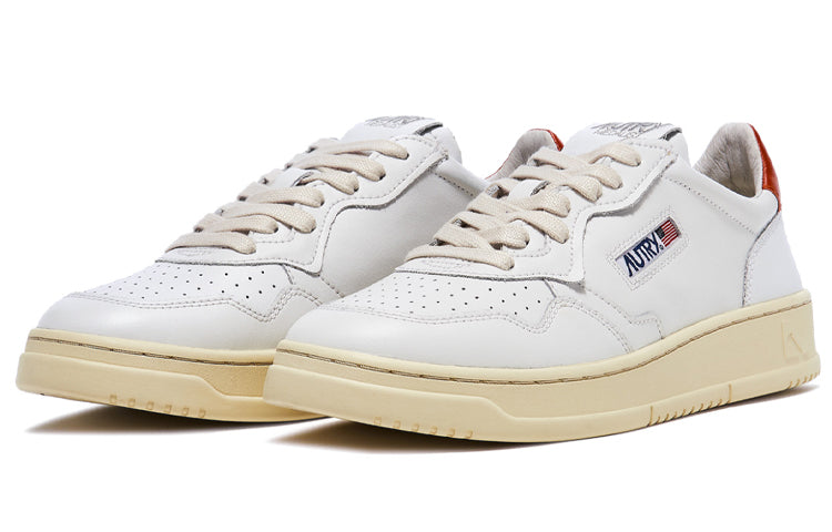 Autry Medalist Leather Low 'White Rust' AULM-LL48