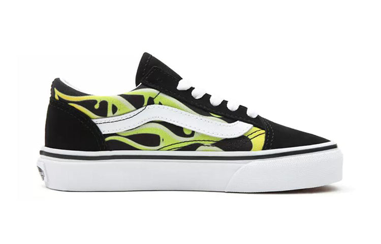 Vans Old Skool K Shoes Green/Black VN0A4UHZ31M