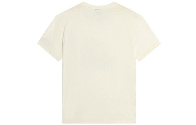 New Balance Logo Print Tee Asia Sizing 'White Orange' AMT22365-IV