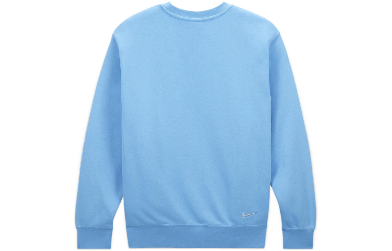Nike embroidered side logo sweatshirt 'Ice Blue' FB7223-412