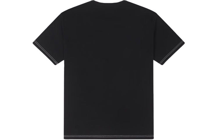 Converse Zip Pocket Logo T-Shirt Asia Sizing 'Black' 10025872-A02