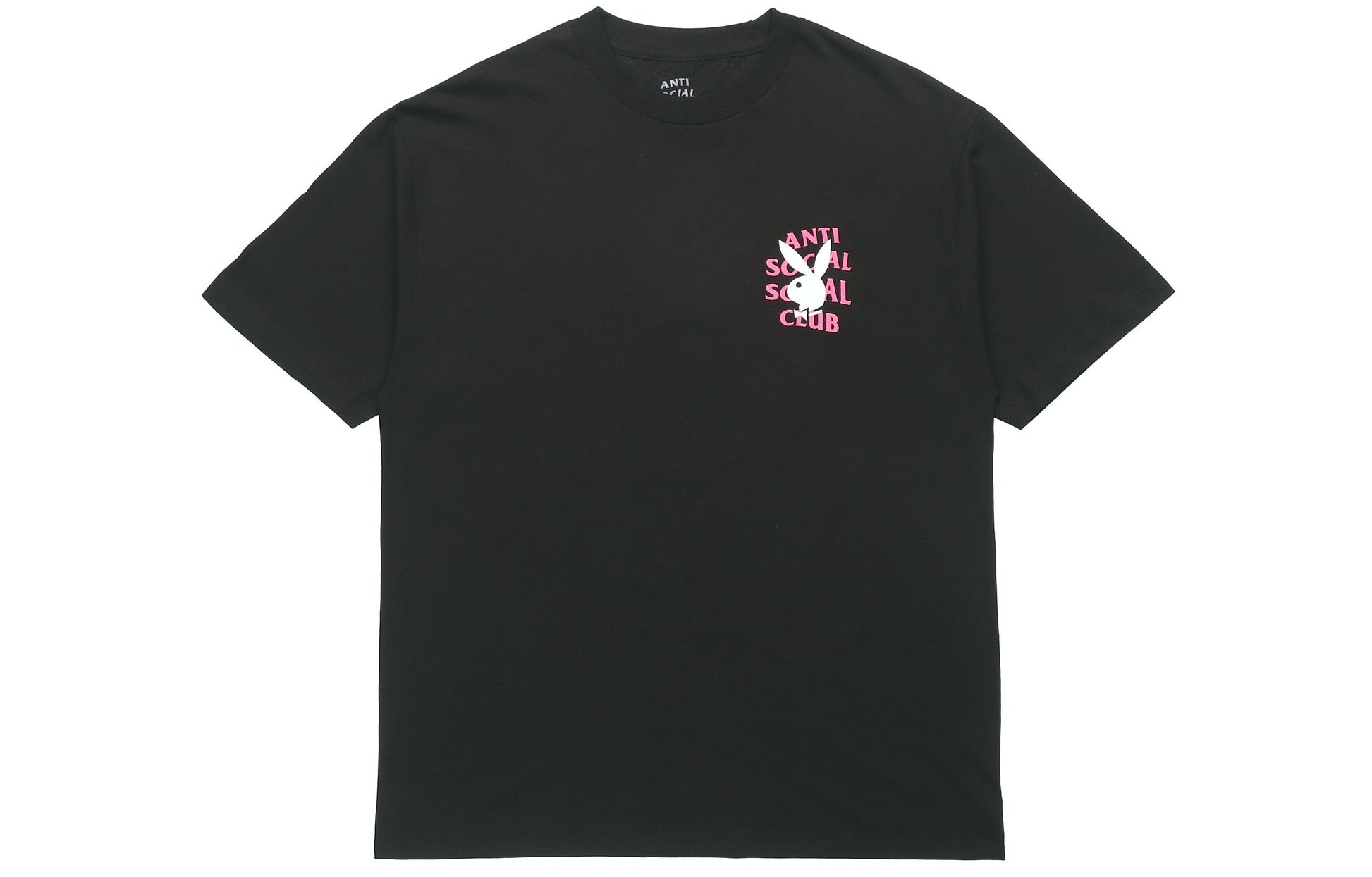 ANTI SOCIAL SOCIAL CLUB x PLAYBOY Unisex Logo Tee Black ASST281