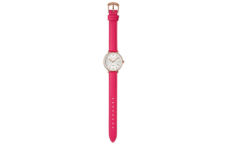 CASIO SHEEN Limited Edition Quartz Waterproof Sapphire Crystal Rose Red Analog SHE-4048LTD-7A