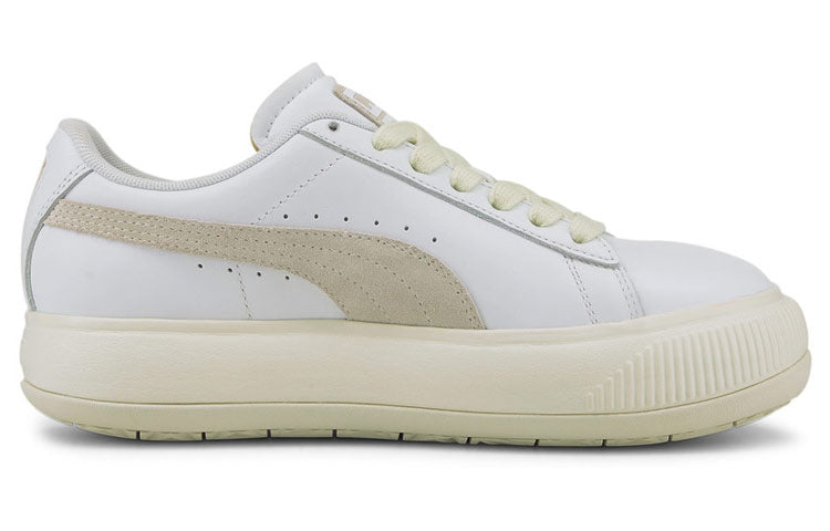 (WMNS) PUMA Suede Mayu 'White Marshmallow' 381042-01