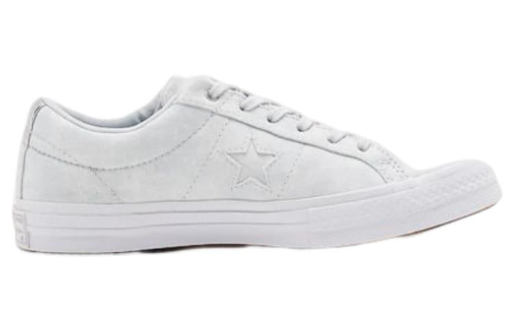 Converse One Star Low Tops Retro Skateboarding Shoes Unisex Light Blue 159710C