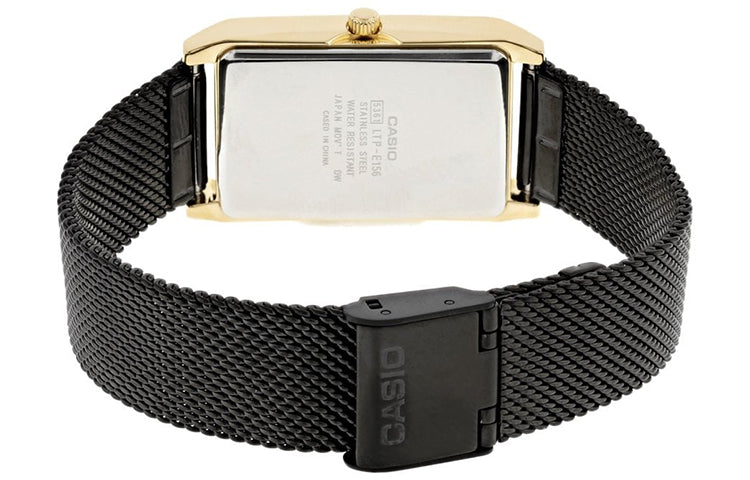 CASIO VINTAGE Series Retro Series quartz LTP-E156MGB-1AEF Black Analog LTP-E156MGB-1AEF2021