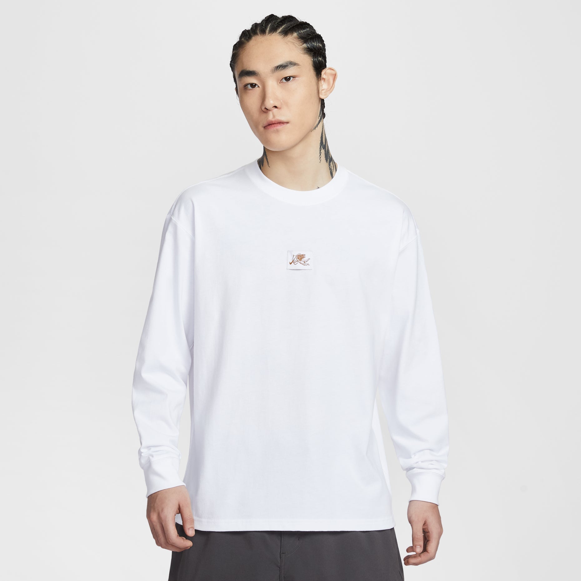 Nike Sportswear Long-Sleeve T-Shirt 'White' IO9761-100