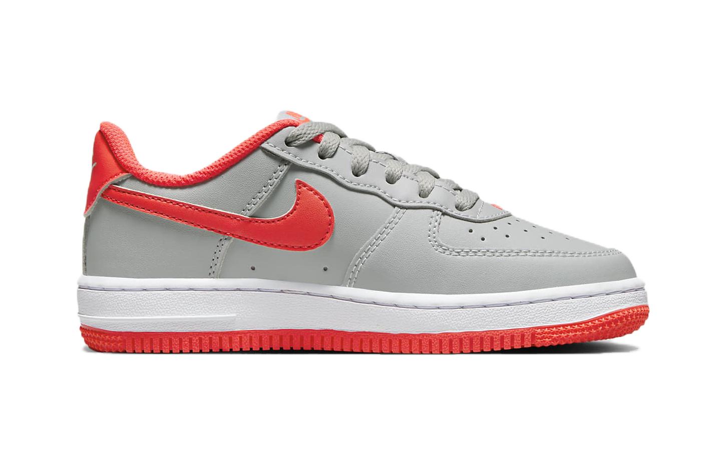 (PS) Nike Force 1 'Light Smoke Bright Crimson' CZ1685-005