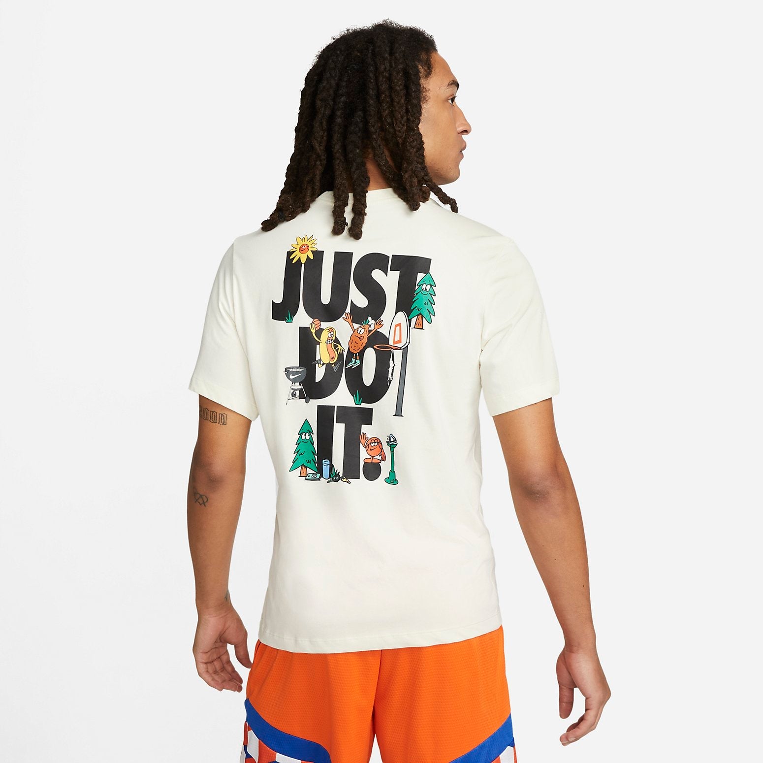 Nike Dri-FIT Just Do It Graphic T-Shirt 'Coconut Milk' FD0063-113