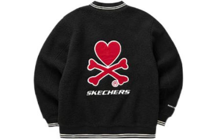 Skechers x Tokidoki Logo Printed Jacket 'Black Red' L422U111