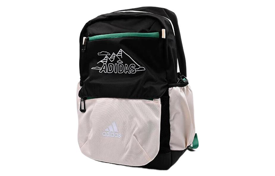 (GS) adidas Originals Sport 2-In-1 Backpack 'Black White' IB0347