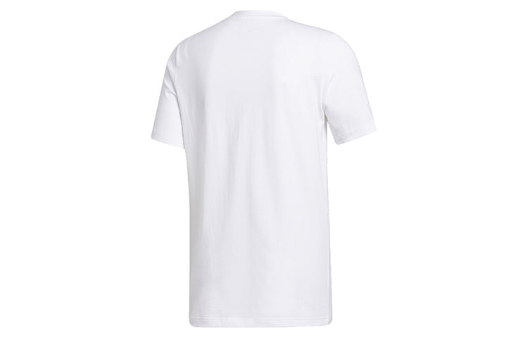 adidas Cartoon Printing Short Sleeve White GL4423