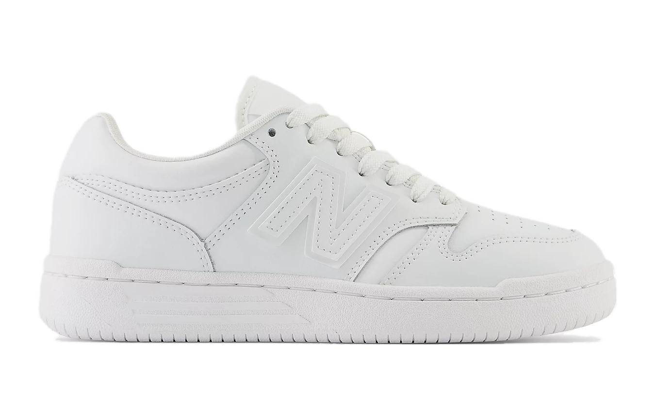 (GS) New Balance 480 'Triple White' GSB4803W