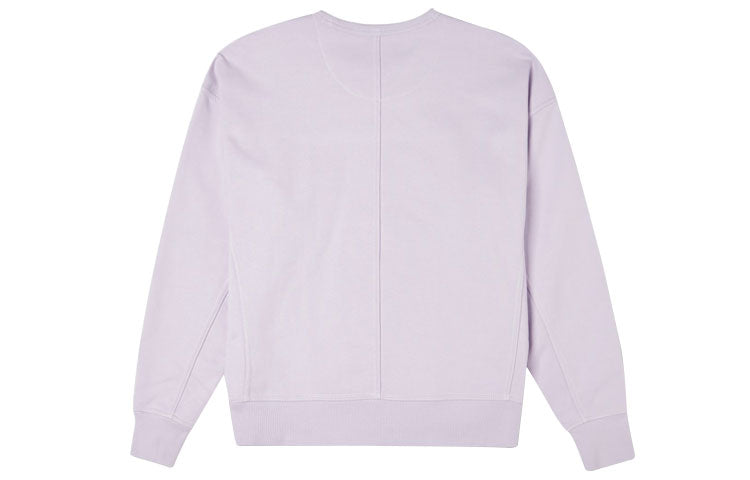 (WMNS) Converse All Star Sweatshirts Asia Sizing 'Purple' 10019811-A14