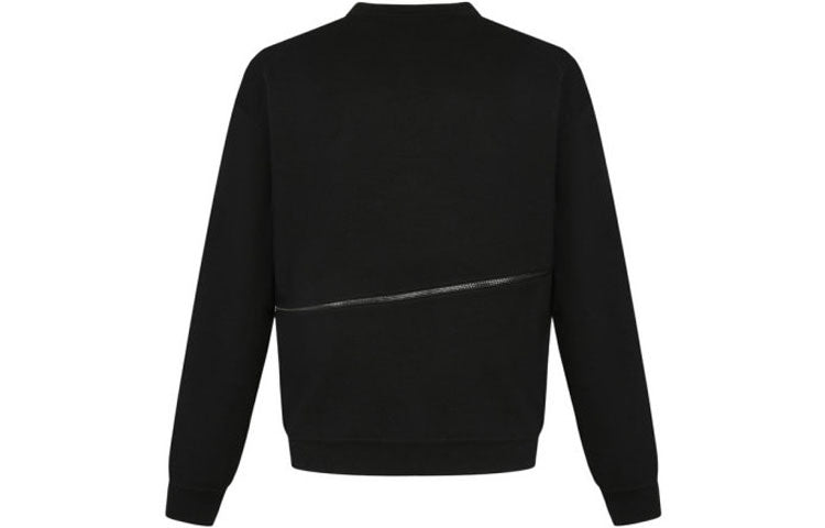 Burberry Alphabet Pattern Jumper Crewneck For Men Black 8029409