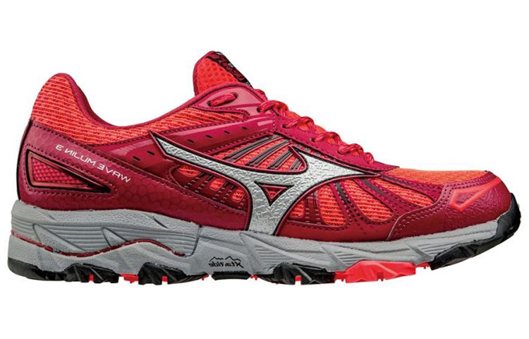 Mizuno Wave Mujin 3 Low Tops Wear-resistant Red J1GD167004