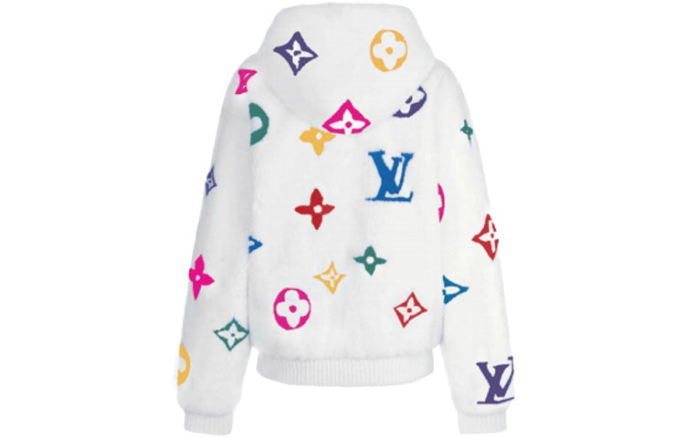 Men's LOUIS VUITTON FW21 Zipper Jacket White 1A96JA