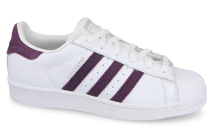 (WMNS) adidas Originals Superstar 'White Red Night' B41510