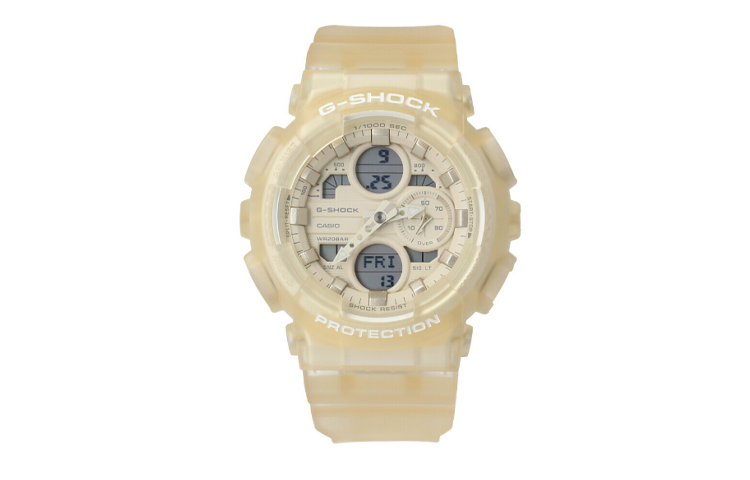 CASIO G-Shock Analog-Digital 'Cream Yellow' GMA-S140NC-7A
